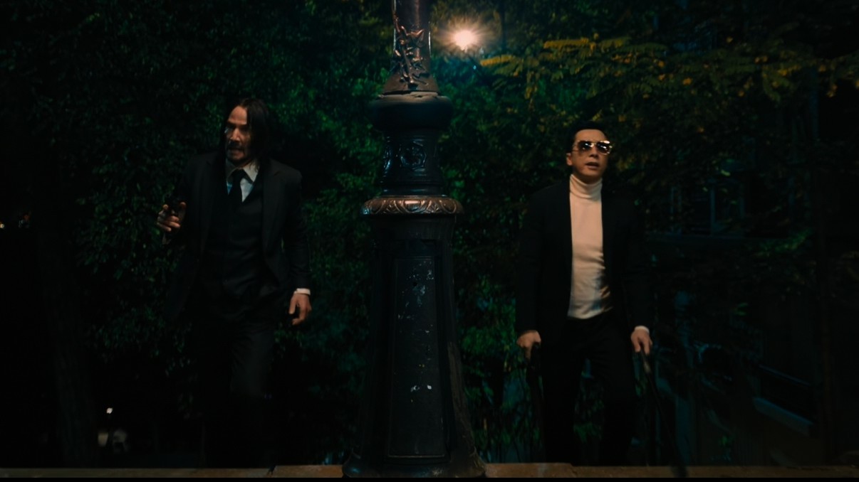 John Wick and Caine