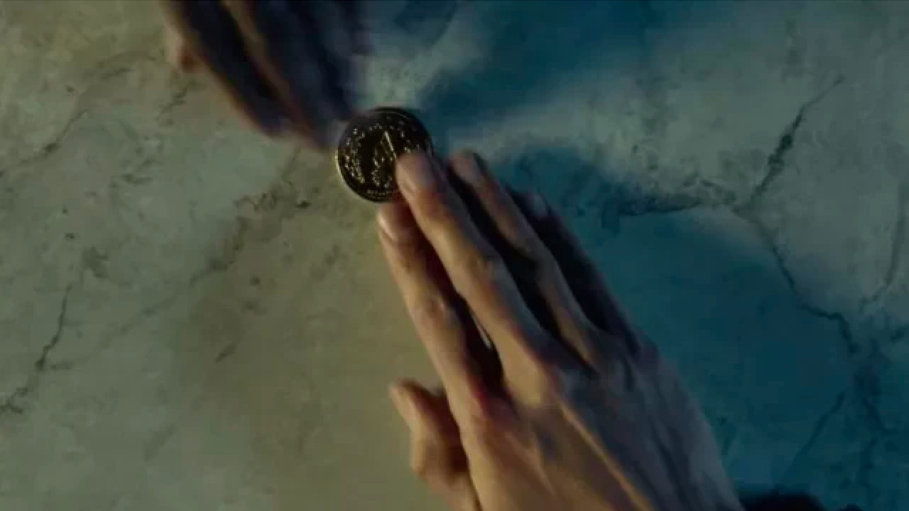 Coin being exchanged in the Continental