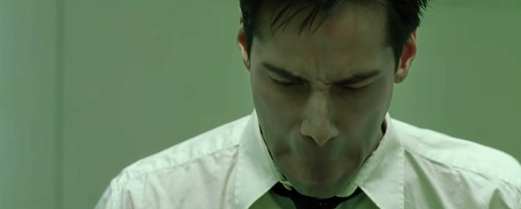 Neo with no mouth